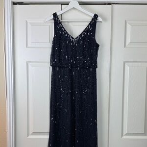 Adrianna Papell Sequin Gown – Long Formal Dress